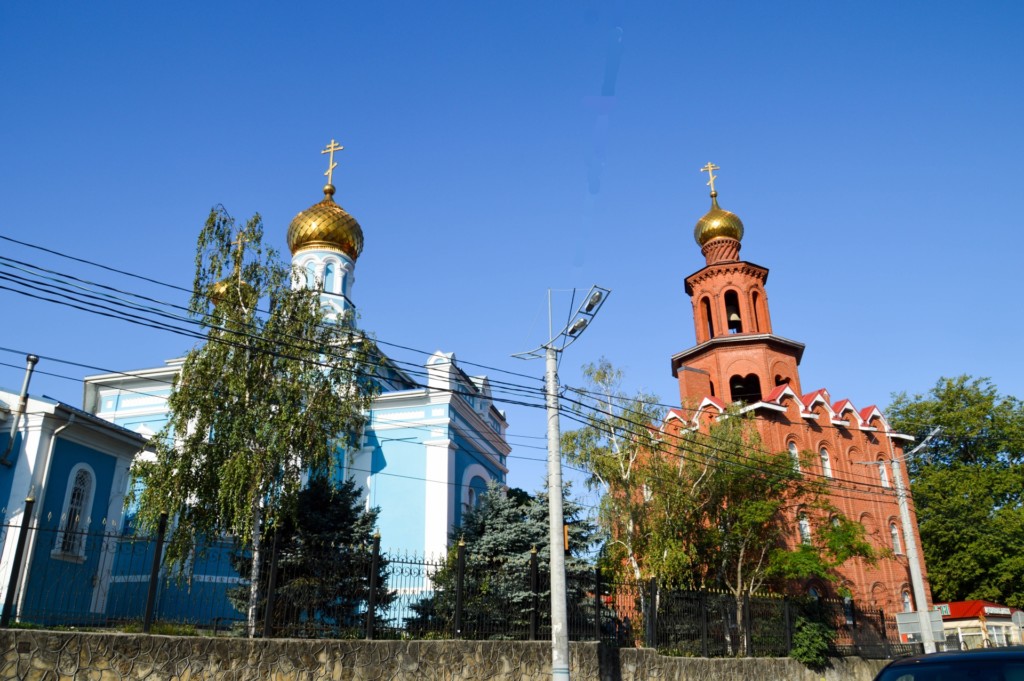Престольный праздник в Свято-Успенском кафедральном соборе города Новороссийска